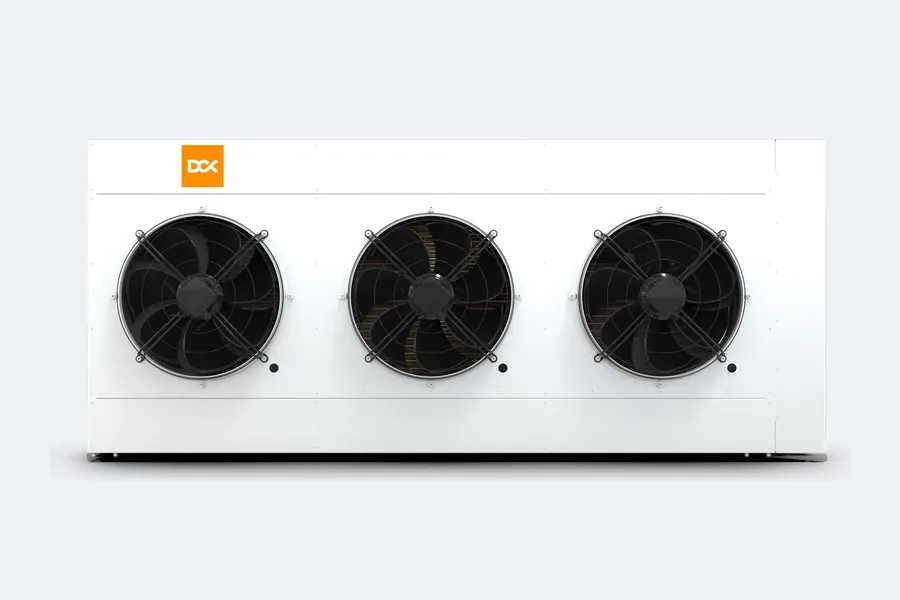 Drycooler DCX de 120 kW com três ventoinhas