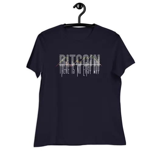 T-shirt de senhora Bitcoin